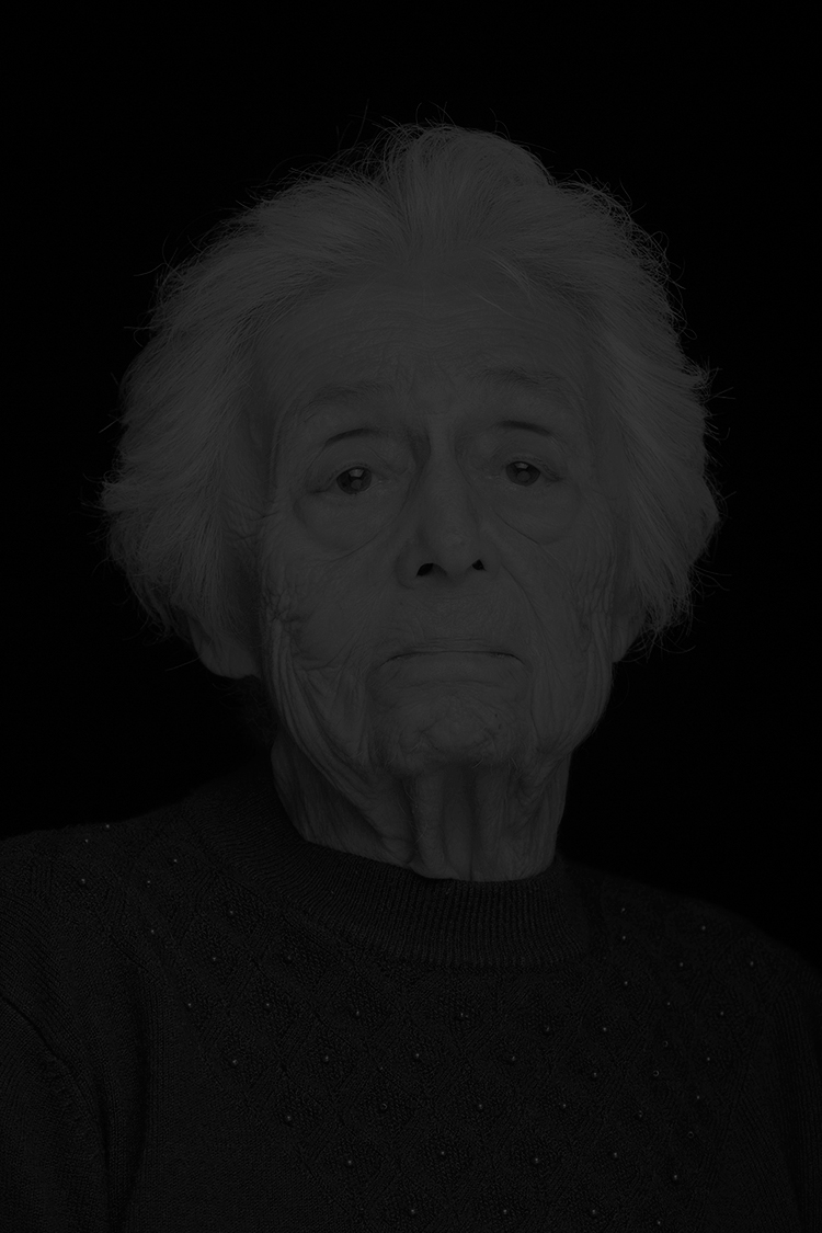 Bertok s series of photographs is devoted to the protagonists who either as victims of opposition and rebellion or as collateral damage of Third Reich s demographic policy experienced the horrors of Nazi concentration camps and survived, however, these places where human life is worth almost nothing have left indelible marks on their victims